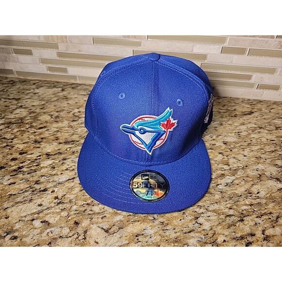 Toronto Blue Jays Hat New Era 59FIFTY Cap Fitted 7 3/8 New Era MLB Baseball - Picture 11 of 11